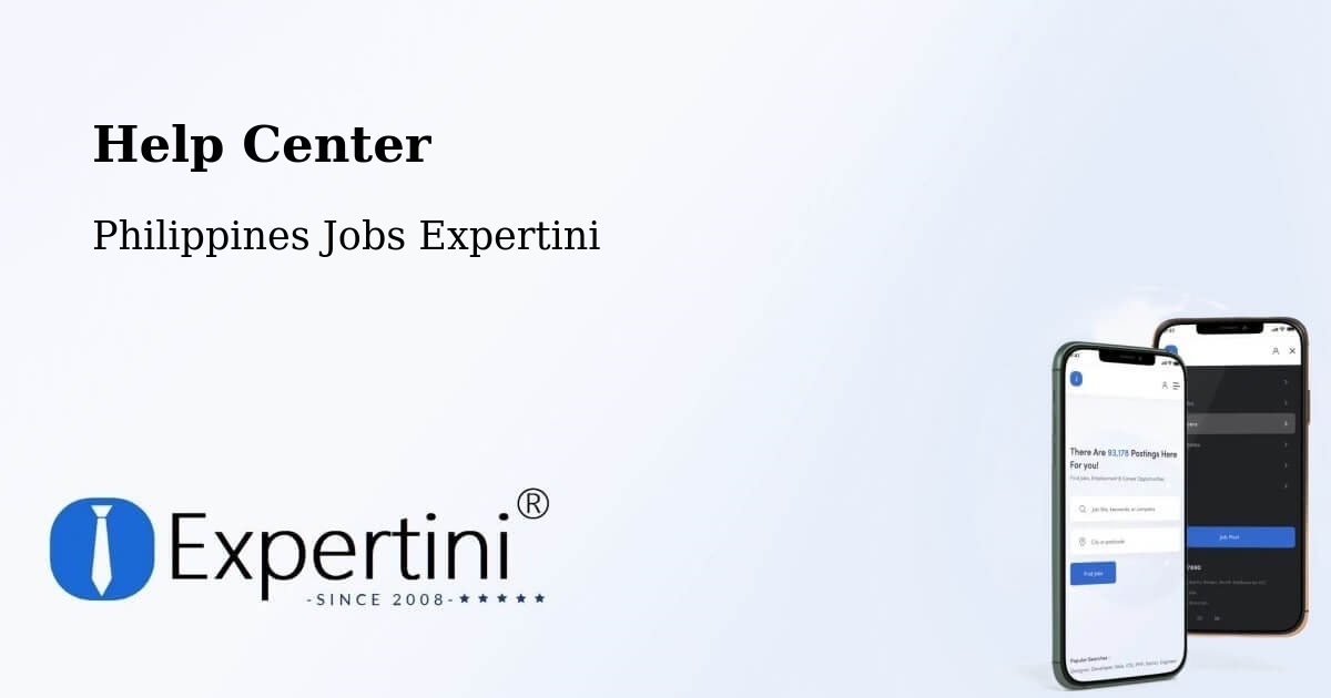 Help Center – Batobalane - Philippines Jobs Expertini